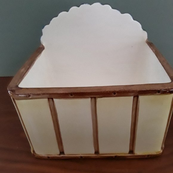 Vintage Andrea West Hand Decorated Ceramic Planter - Picture 3 of 6